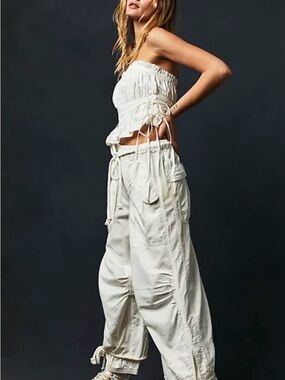 Free People Big Blooms Parachute Pants